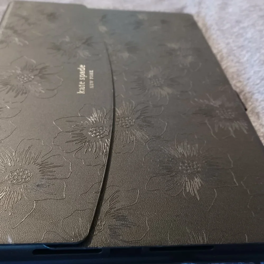 Kate Spade Black Tablet Case LIKE NEW